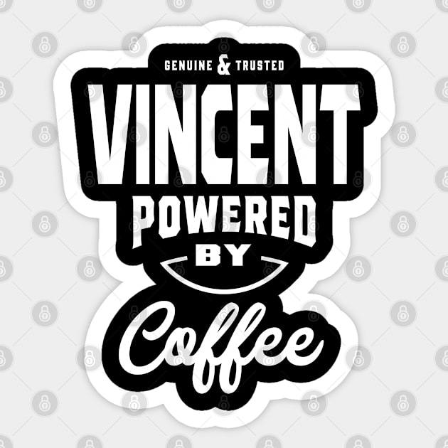 Vincent Personalized Name Birthday Gift Sticker by cidolopez